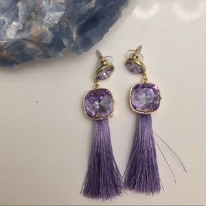 NWT GEMSTONE TASSLE PURPLE SUGARFIX BAUBLEBAR